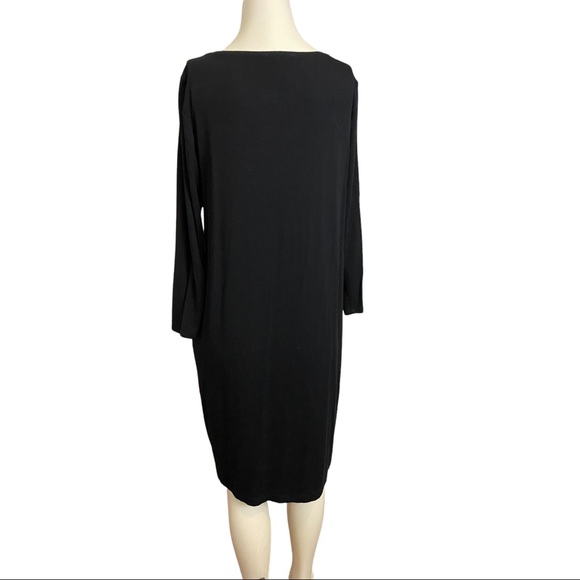Eileen Fisher | Viscose Jersey Dress - Picture 3 of 5